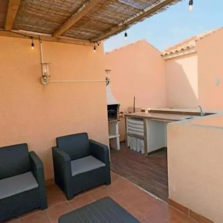 Casa,solarium,barbacoa,piscina Apartamento Gran Alacant