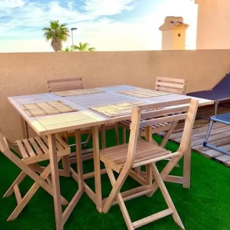 Casa,solarium,barbacoa,piscina 아파트
