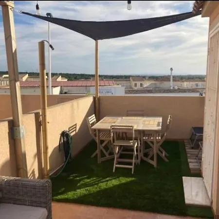 아파트 Casa,solarium,barbacoa,piscina 그란 알라칸트